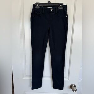 Crown & Ivy Girls Size 10 Black Skinny Jean Leggings
